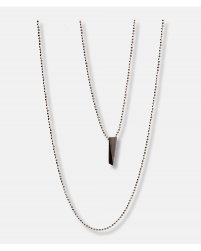 Wedge Pendent Black - by Michala Eken